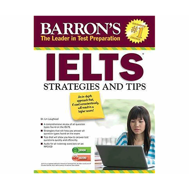 خرید کتاب Barrons IELTS Strategies and Tips