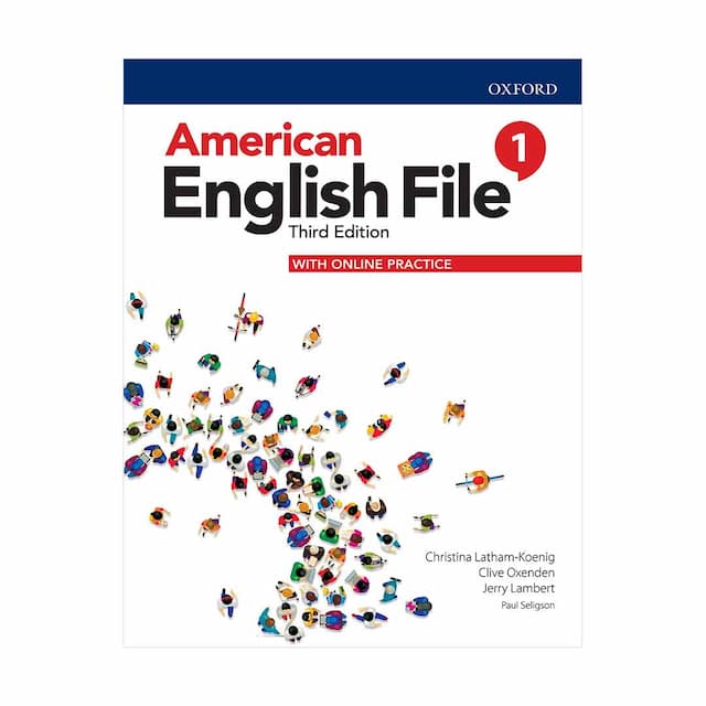 خرید کتاب American English File 1 Glossy Papers 3rd (SB+WB+DVD)