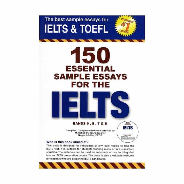 خرید کتاب 150Essential Sample Essays for the IELTS +DVD