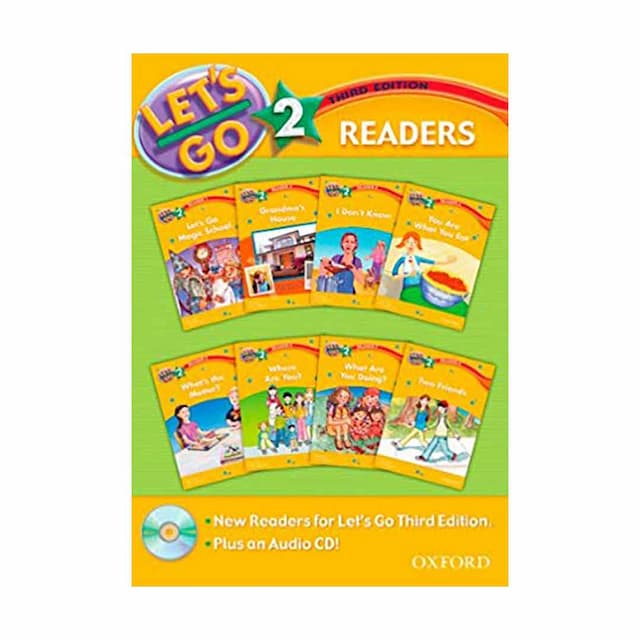 خرید کتاب Lets Go 2 Readers Book 3rd