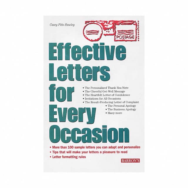 خرید کتاب Effective Letters for Every Occasion