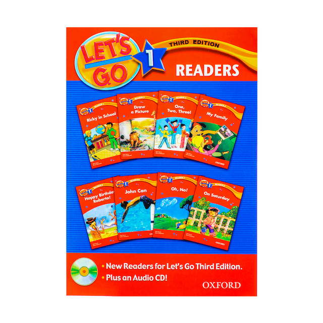 خرید کتاب Lets Go 1 Readers Book 3rd