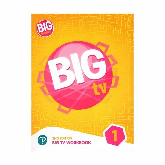 خرید کتاب Big English 1 - Big TV Workbook 2nd