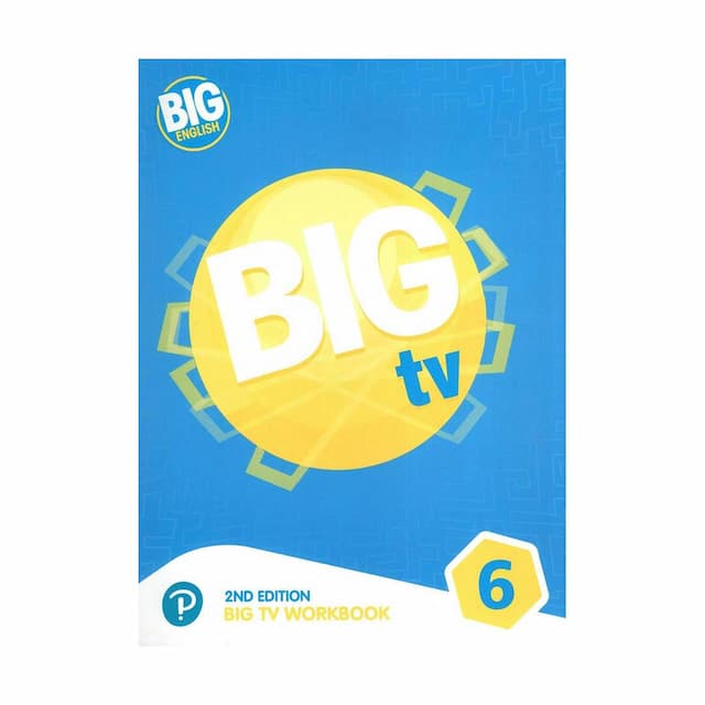 خرید کتاب Big English 6 - Big TV Workbook 2nd