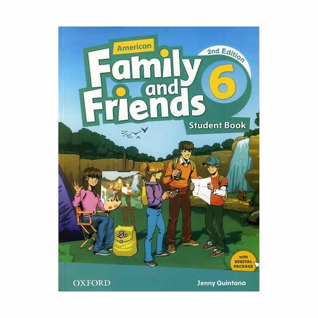 خرید کتاب American Family and Friends 2nd 6