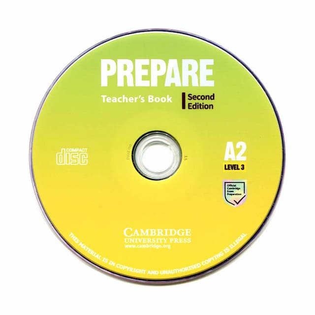 خرید DVD Teachers Book Prepare A2 level 3