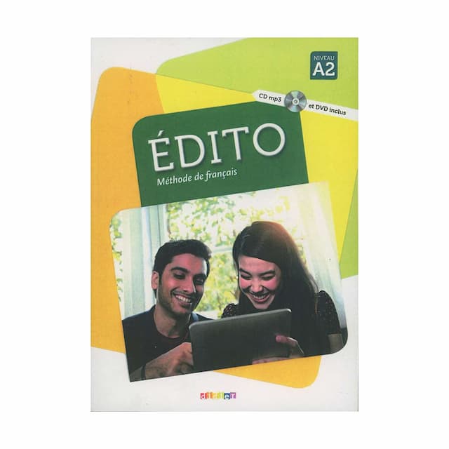 خرید کتاب EDITO Niveau A2+Cahier+DVD