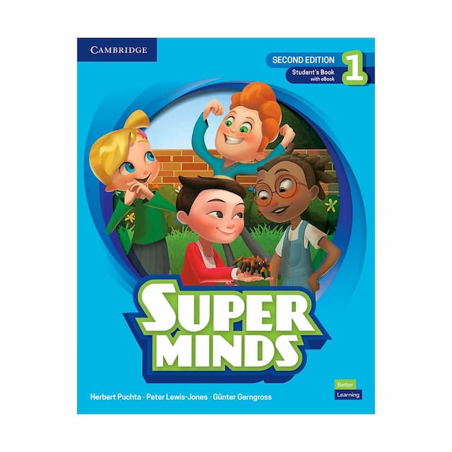 خرید کتاب Super Minds 1 (2nd) SB+WB+DVD