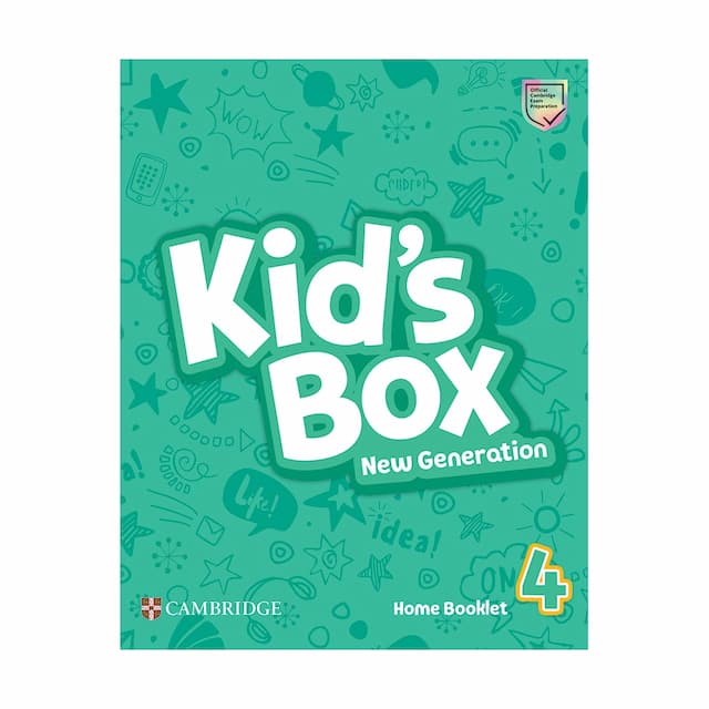 کتاب  Kid's Box 4 Home Booklet