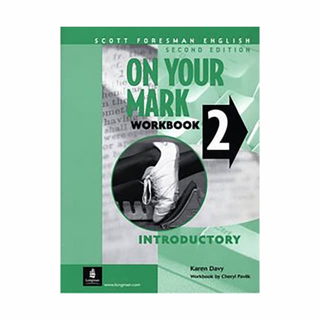 خرید کتاب On Your Mark 2 Work book 2nd