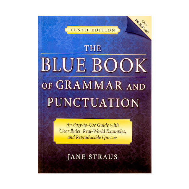 خرید کتاب The Blue Book of Grammar and Punctuation 10th