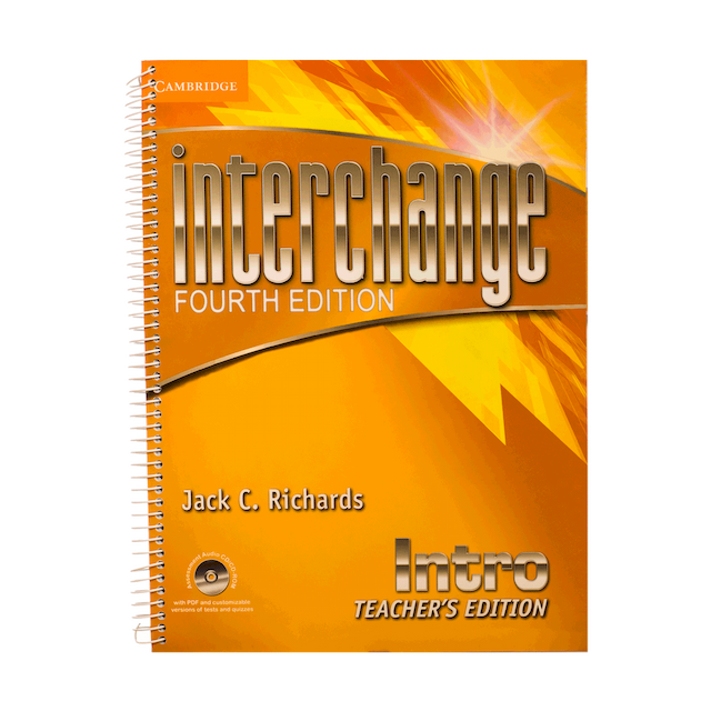 خرید کتاب Interchange intro Teachers book 4th