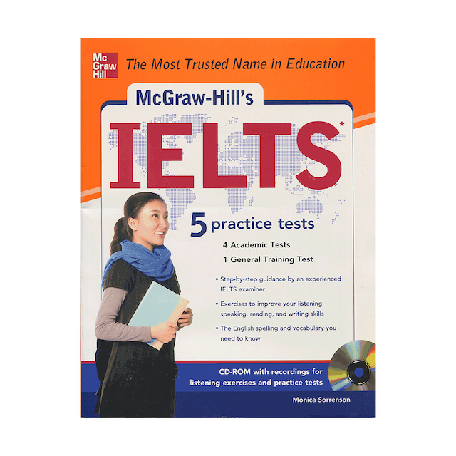 خرید کتاب McGraw-Hill 5 IELTS Practice Tests