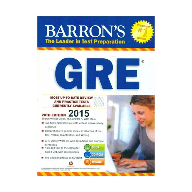 خرید کتاب Barrons GRE Twentieth Edition