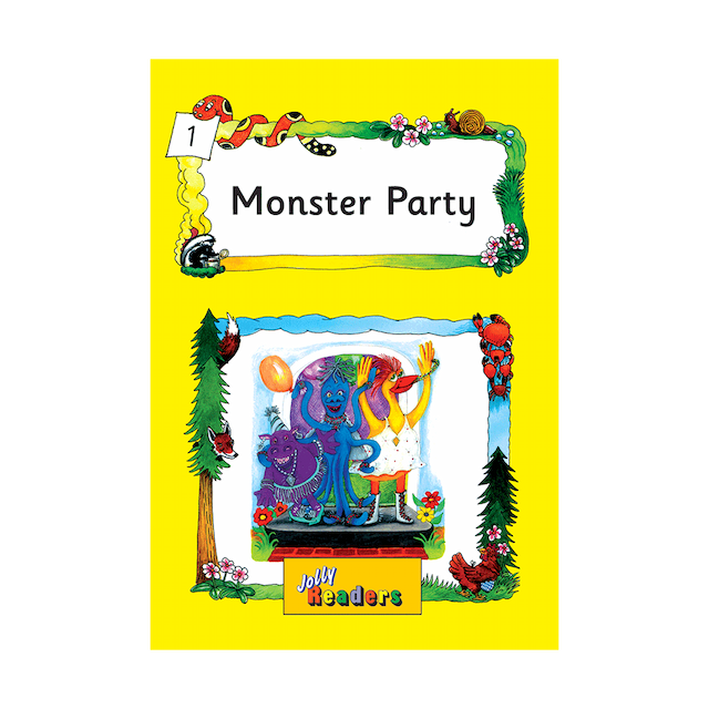 کتاب Jolly Readers Monster Party