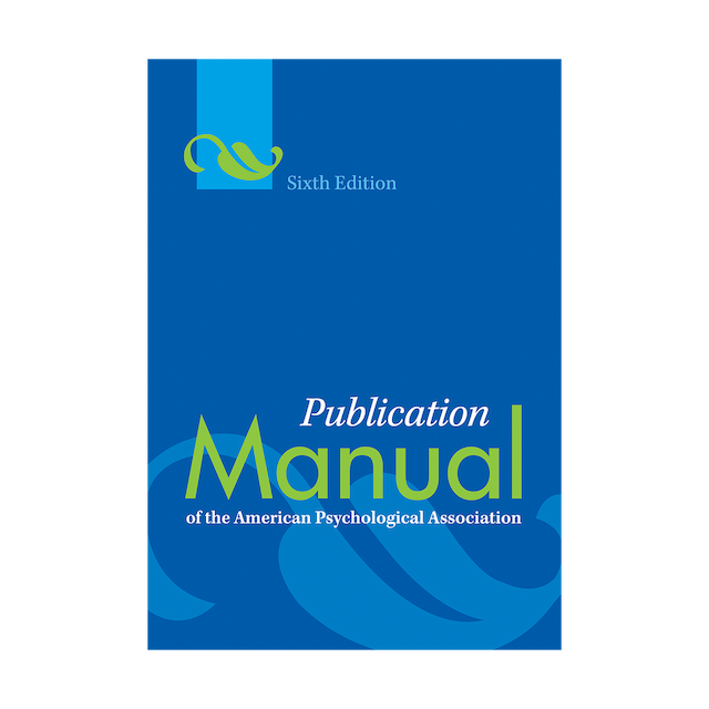 خرید کتاب Publication Manual of the American Psychological Association sixth edition