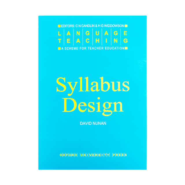 خرید کتاب Syllabus Design