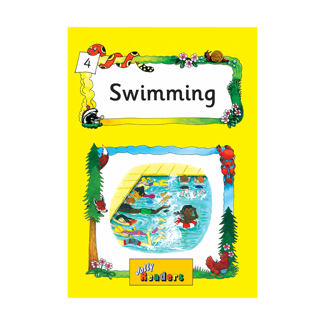 کتاب Jolly Readers Swimming