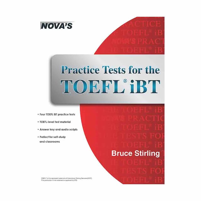 خرید کتاب NOVA’S Practice Tests for the TOEFL iBT