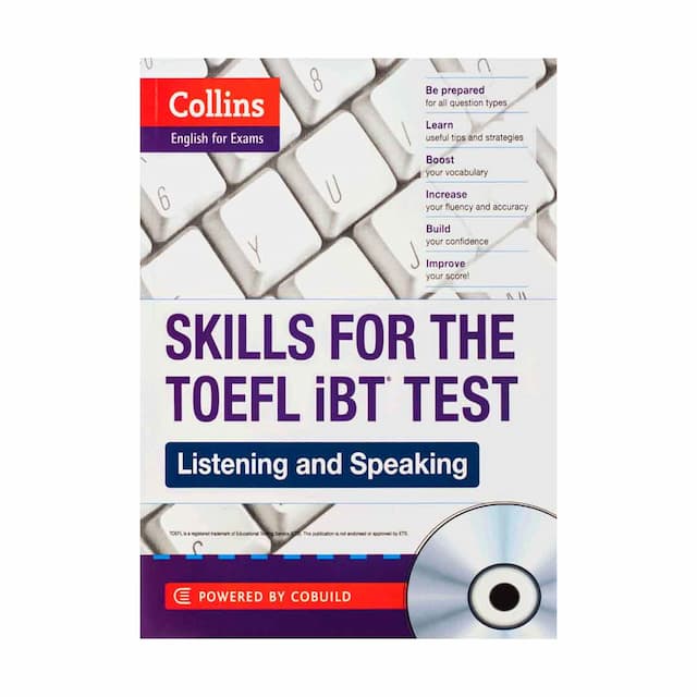 خرید کتاب collins Skills for The TOEFL iBT Test Listening and Speaking