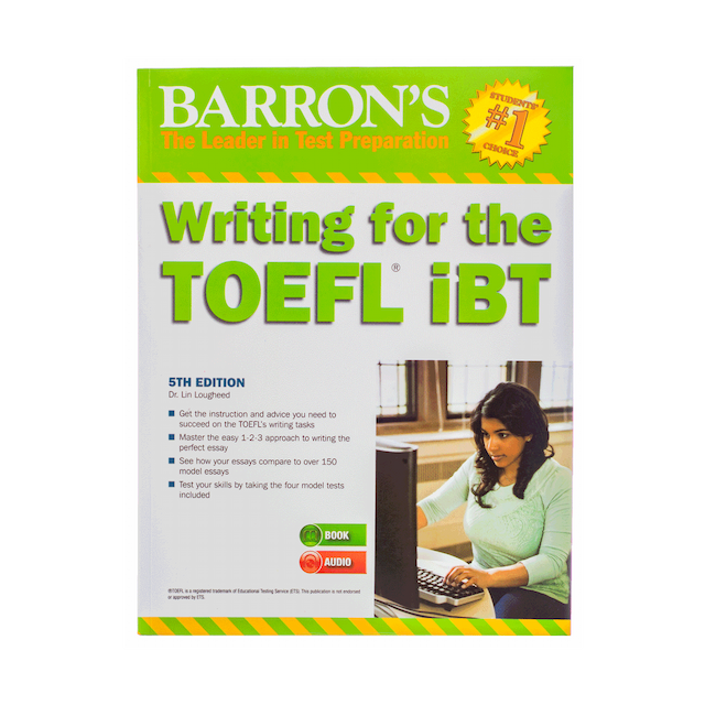 خرید کتاب Barrons Writing for the TOEFL iBT fifth edition