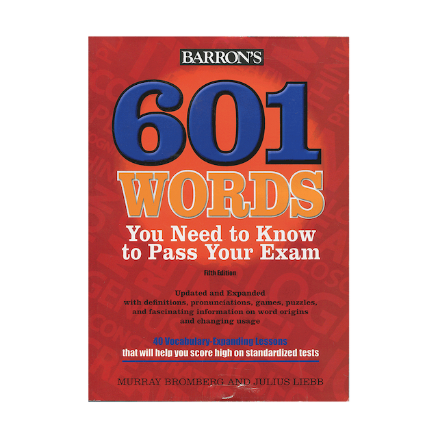 خرید کتاب 601Words You Need to Know to Pass Your Exam 5th edition