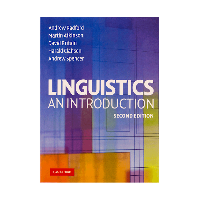 خرید کتاب Linguistics An Introduction 2nd Edition