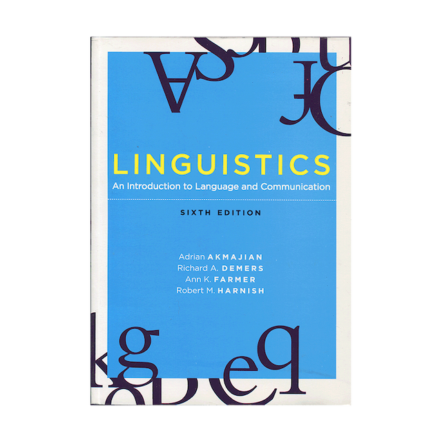 خرید کتاب Linguistics An Introduction to Language and Communication sixth edition