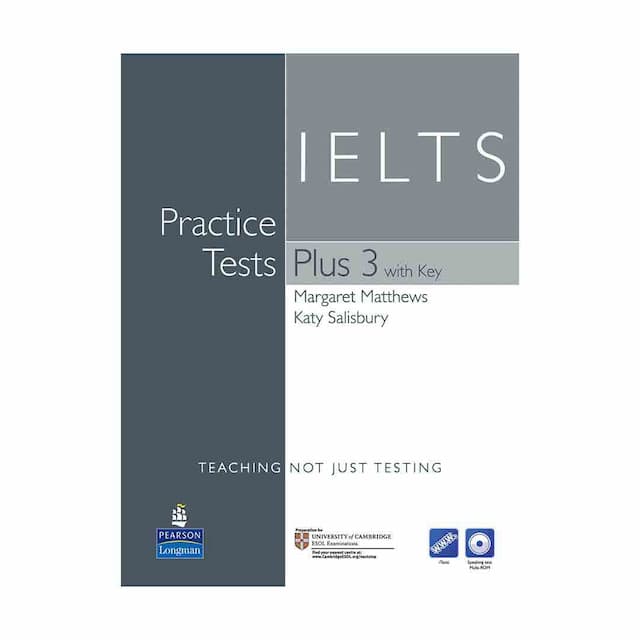 خرید کتاب IELTS Practice Tests Plus 3  with Key