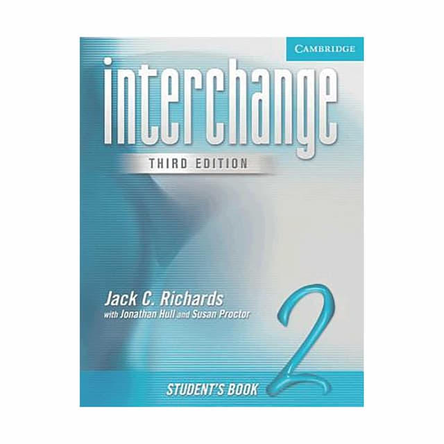 کتاب Interchange 2 Student's Book (Third Edition)