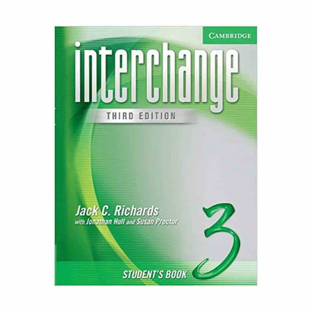 کتاب Interchange 3 Student's Book (Third Edition)