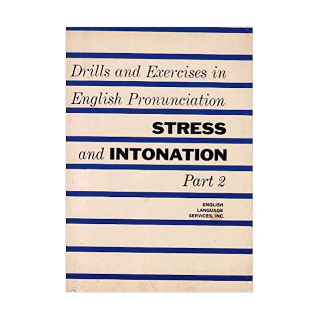 خرید کتاب Drills and Exercises in English Pronunciation Stress and Intonation Part 2