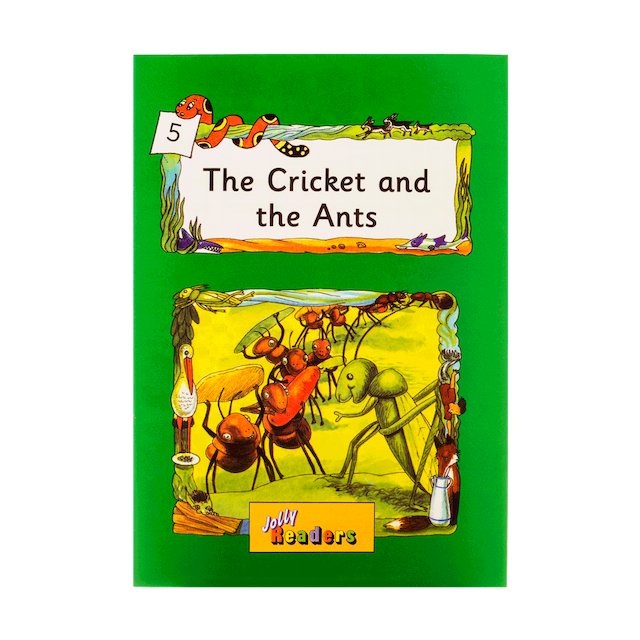 کتاب Jolly Readers The Cricket and the Ants