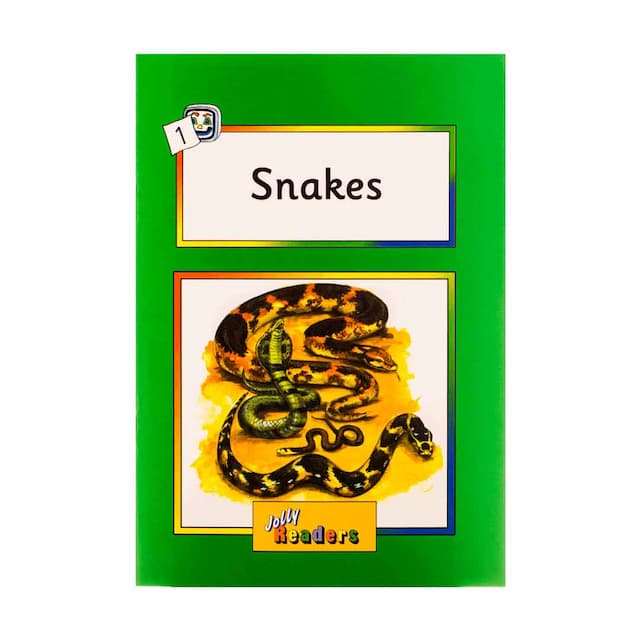 کتاب Jolly Readers Snakes 3