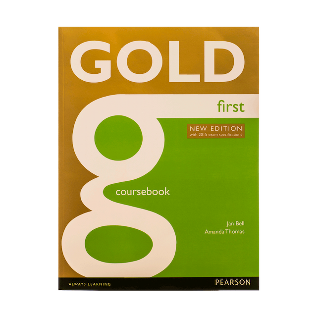 خرید کتاب Gold First Coursebook new edition 2015