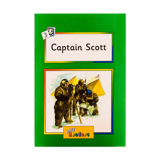 کتاب Jolly Readers Captain Scott