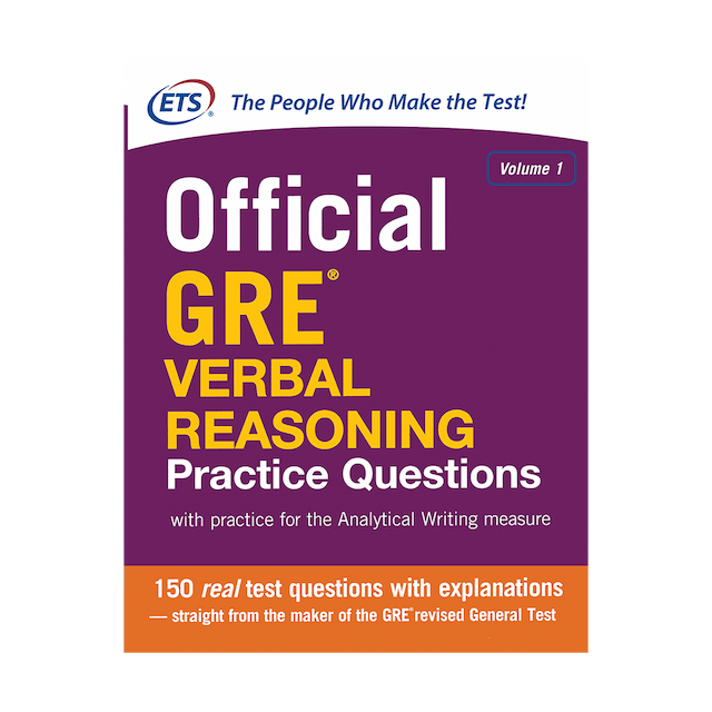 خرید کتاب Official GRE Verbal Reasoning Practice Questions