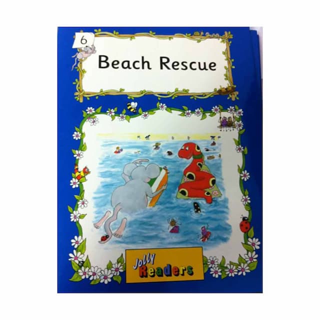 کتاب Jolly Readers Beach Rescue