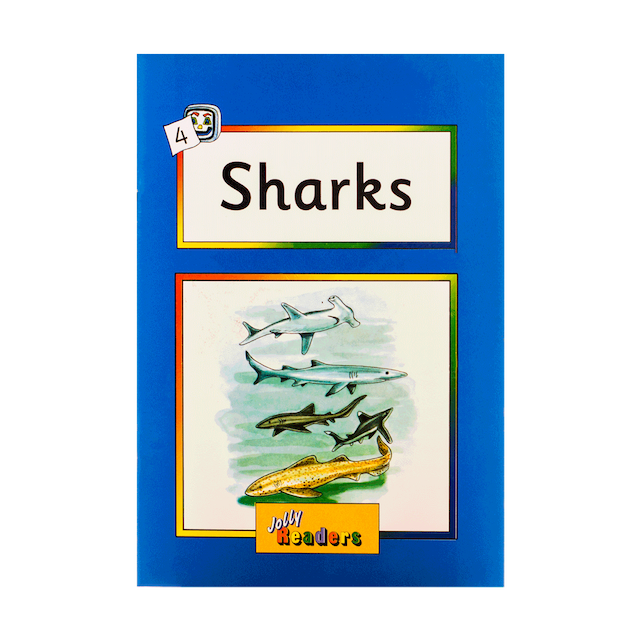 کتاب Jolly Readers Sharks