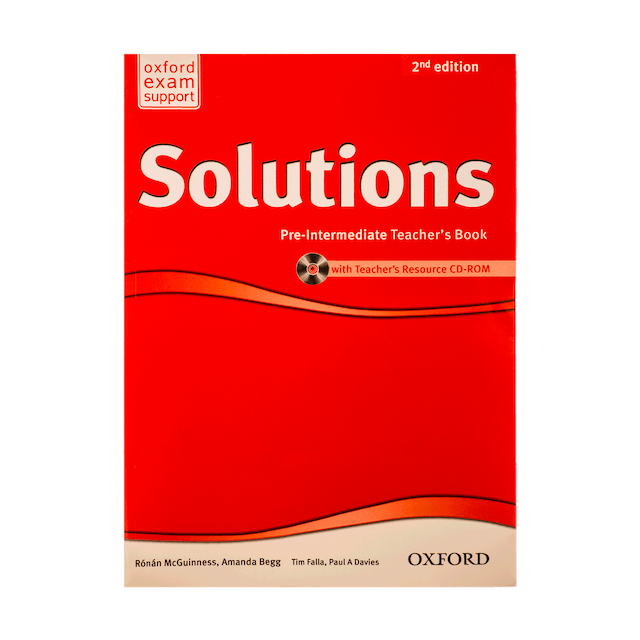 خرید کتاب Solutions Pre-Intermediate Teachers Book 2nd