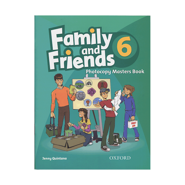 خرید کتاب Family and Friends 6 Photocopy Masters Book