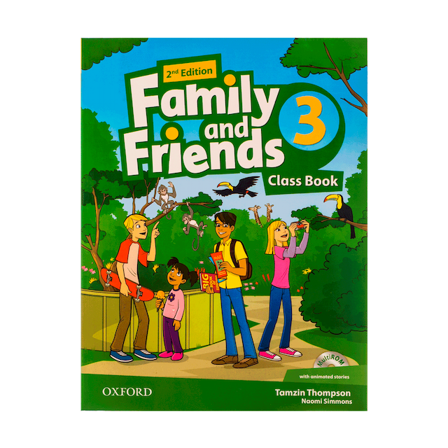 خرید کتاب Family and Friends 2nd 3 Glossy Papers