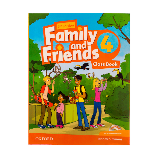 خرید کتاب Family and Friends 2nd 4 Glossy Papers