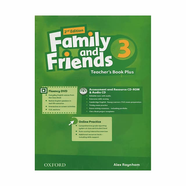 خرید کتاب Family and Friends 2nd 3 Teachers Book Plus