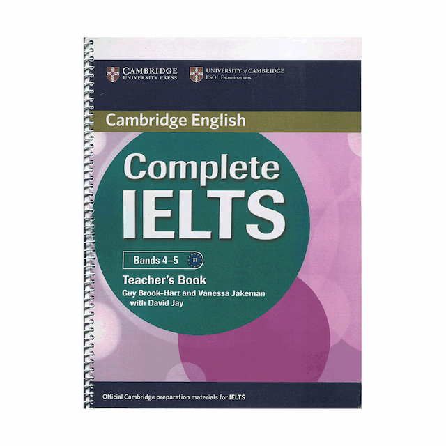 خرید کتاب Cambridge English Complete IELTS teachers book  B1