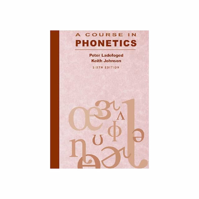 خرید کتاب A Course In Phonetics Sixth Edition