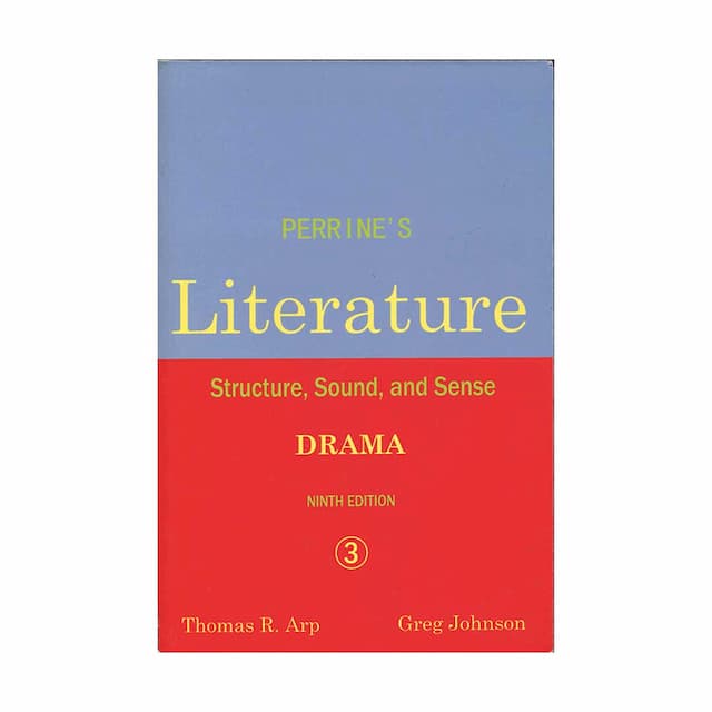 خرید کتاب Perrine's Literature 3 Drama: Structure, Sound, and Sense (9th Edition)