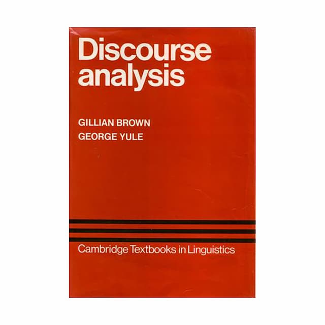 خرید کتاب Discourse Analysis Discourse AnalysisCambridge Textbooks in Linguistics