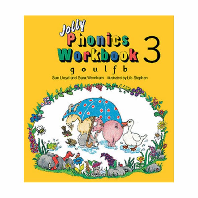 خرید کتاب jolly phonics 3 workbooks