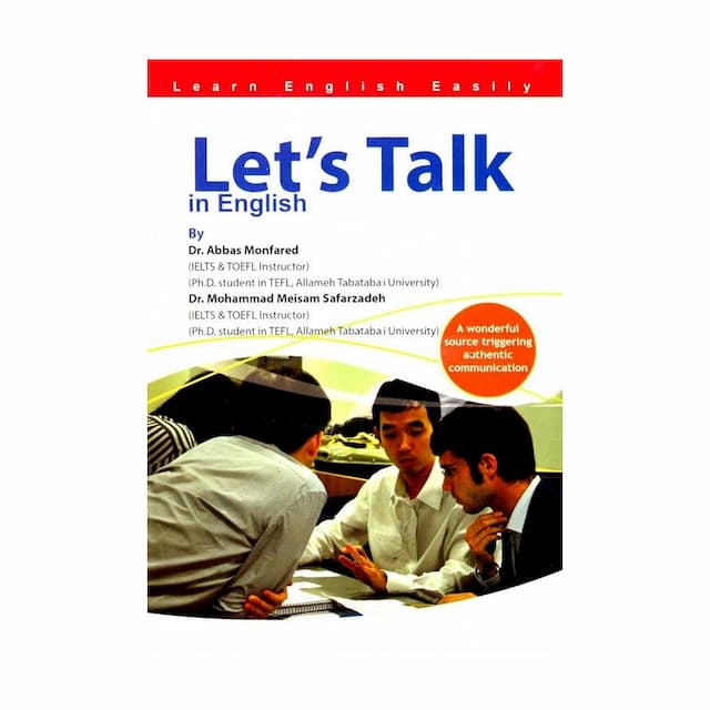 خرید کتاب lets Talk in English